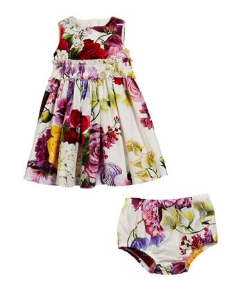 dolce gabbana bloomers set wholesale|Dolce&Gabbana Sleeveless Floral Dress w/ Matching .